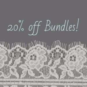 EVERYDAY! 20% off two or more items!!!